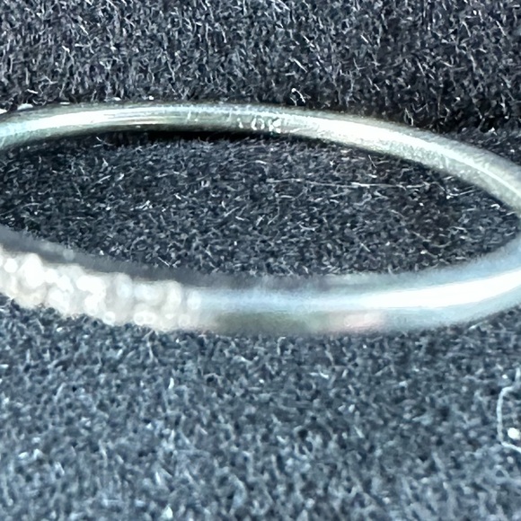 1/2 CT Dainty, Dainty Pear Diamond Ring - Picture 6 of 12